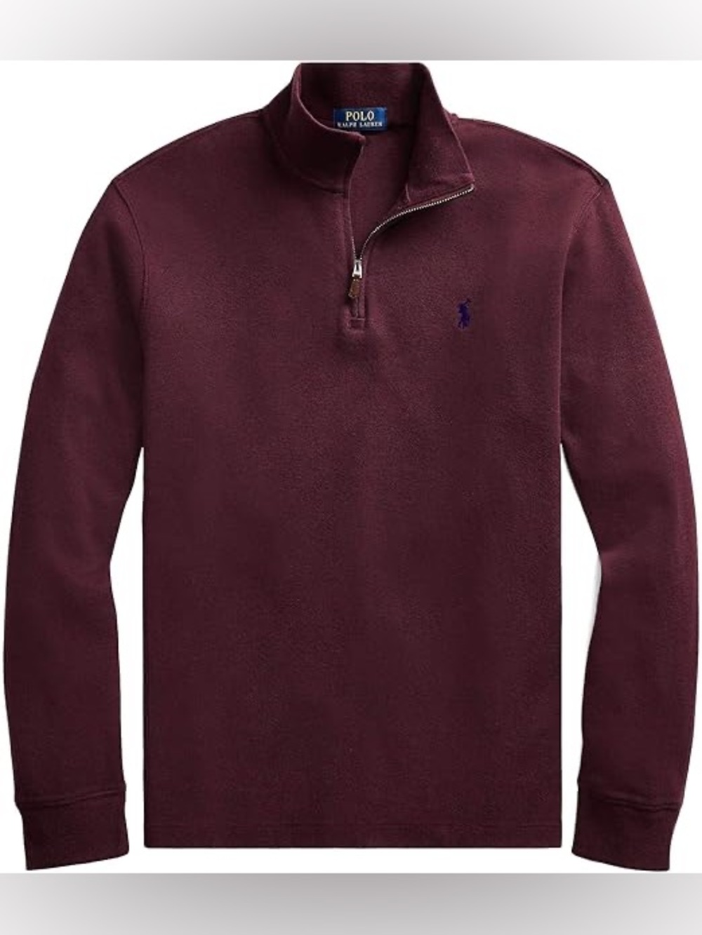 Men’s Polo Ralph Lauren 100% Cotton Quarter Zip Sweater Size Large